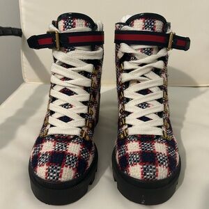 Gucci Plaid Women's Shoes